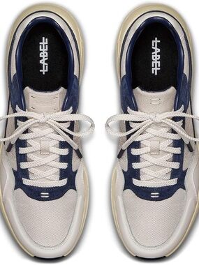 NIB- Men's Navy/White Retro Low-Top Sneakers by Label Size 9 Men’s or 10.5 W